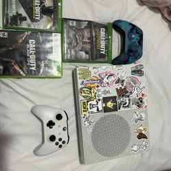 Xbox One with Additional Controllers/games 