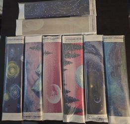 Diamond drill paintings - lot of 8