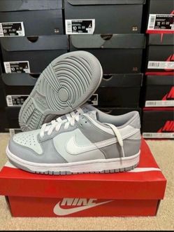 Nike Dunk Low Two Tone Gray DH9765-001 Size 7Y/8.5 Womens Brand New