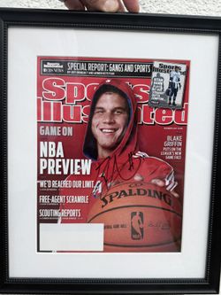 Blake Griffin Signed Sports Illustrated Mag 12/5/11 Clippers