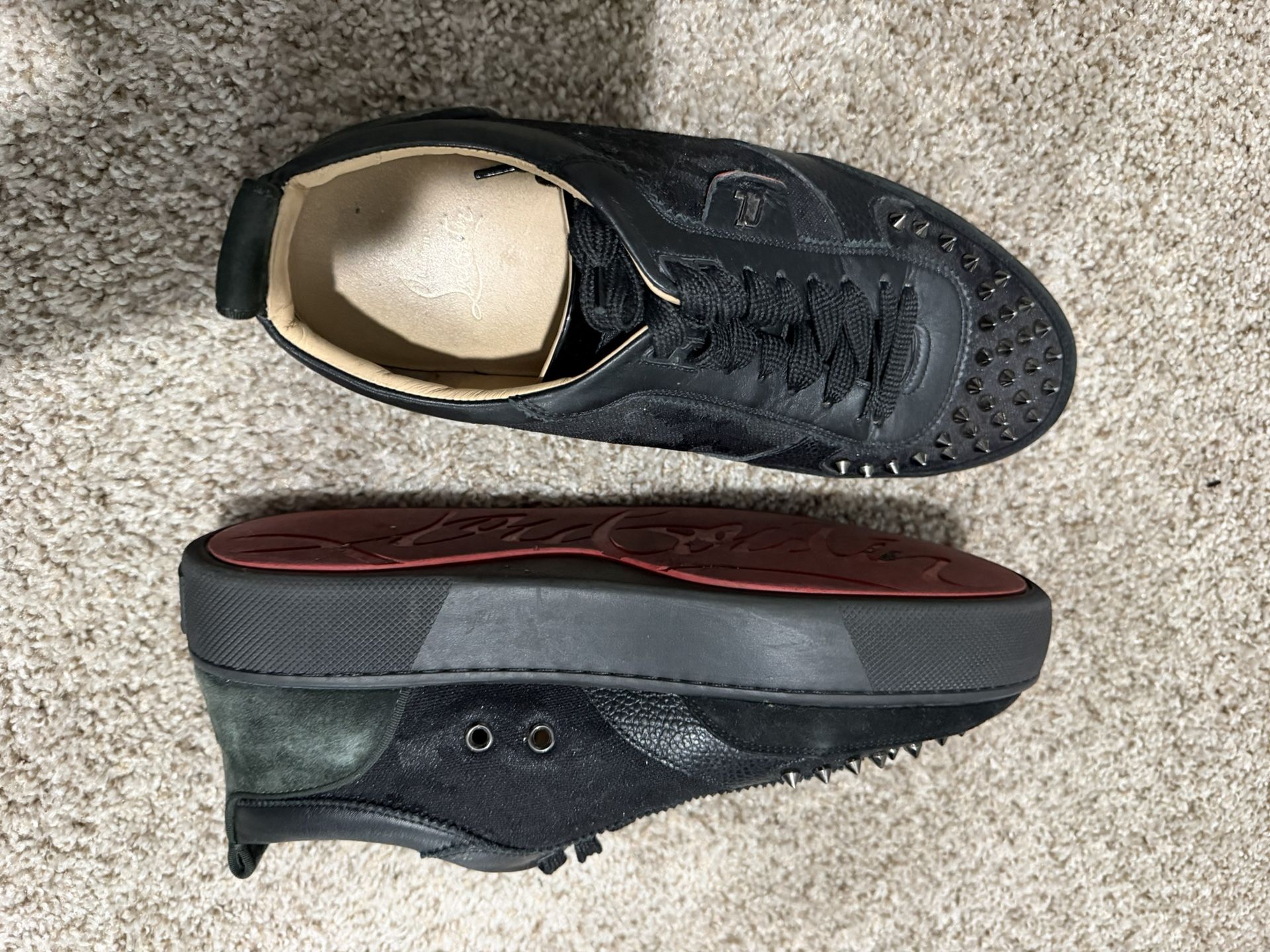 Off White, Christian Louboutin, Alexander Mcqueen And Gucci Shoes