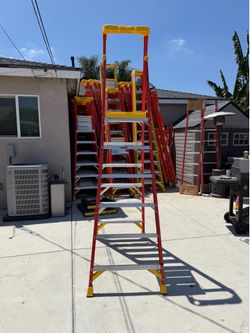 Brand new Werner podium ladders