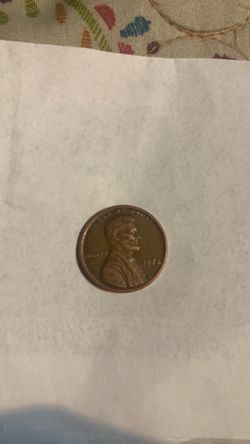 1972  Lincoln penny