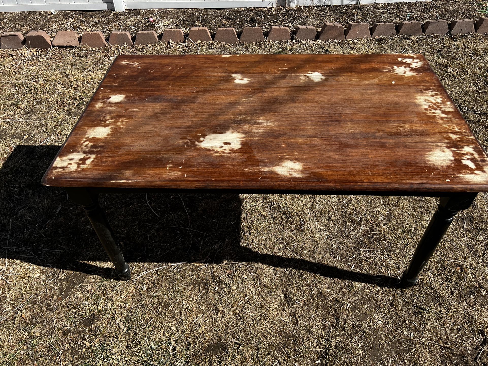 3x5 Solid wood Butcher Block Table