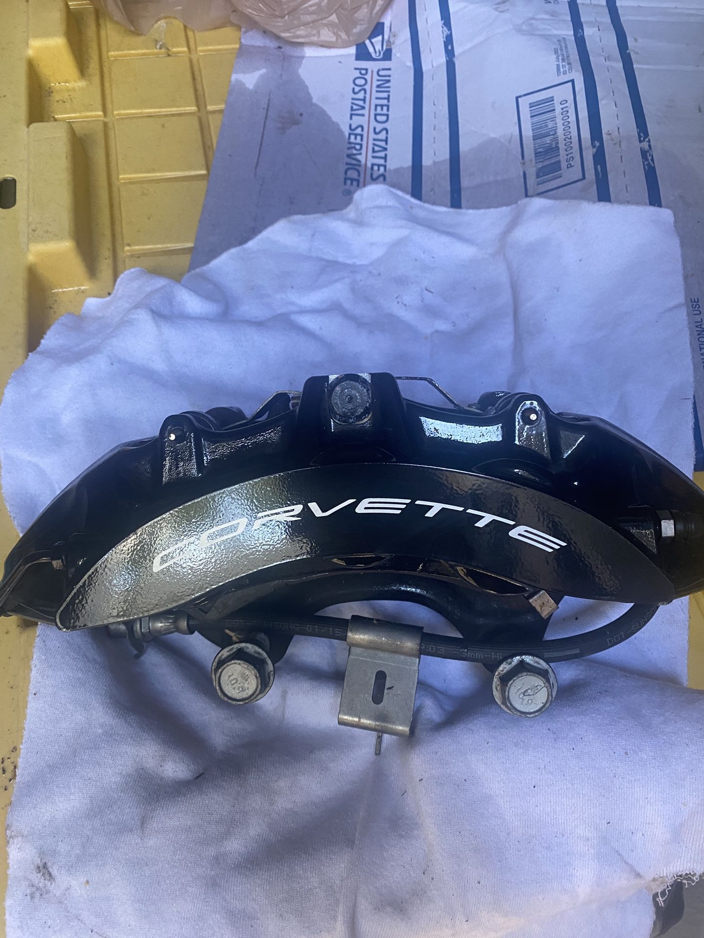2024 C8 Corvette Calipers And Rotors