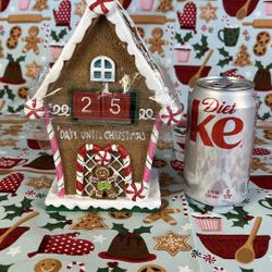 Countdown To Christmas Gingerbread House