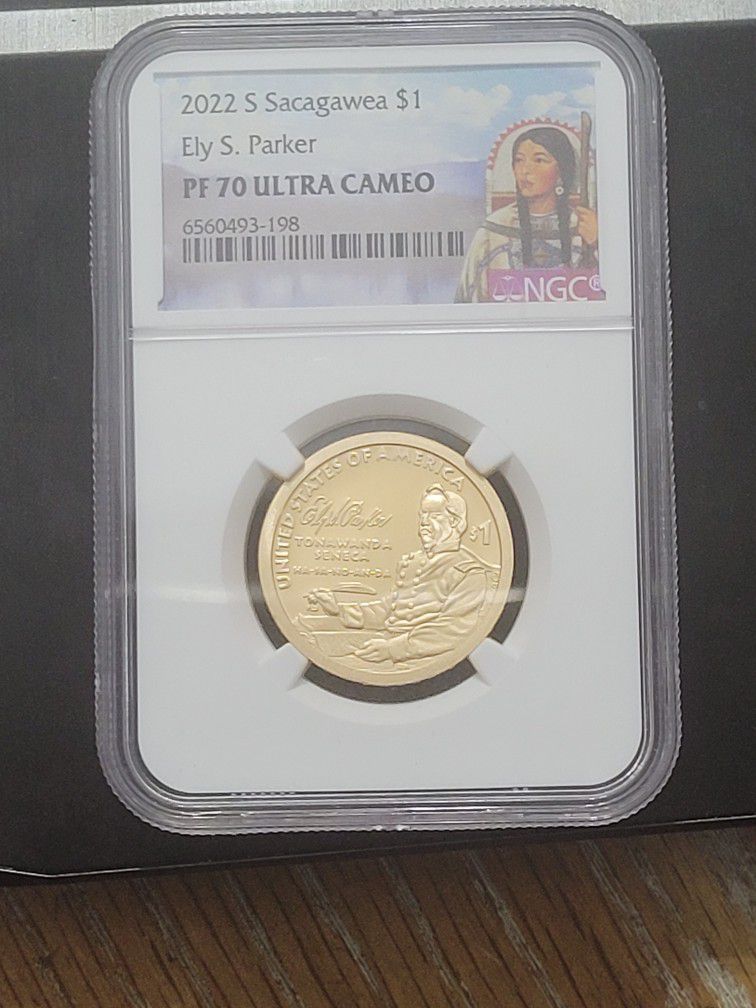 2022s Proof Sacagewa Coin Ngc Proof70