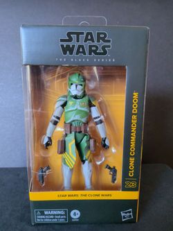 Star Wars The Black Series Exclusive Clone Commander Doom