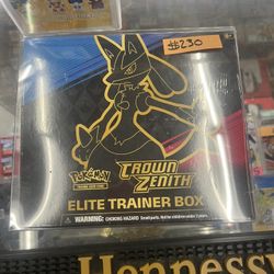 Pokemon Crown Zenith Elite Trainer Box