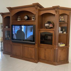 All Wood Entertainment Display