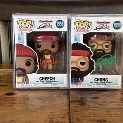 AUTOGRAPHED UP IN SMOKE CHEECH MARIN & TOMMY CHONG