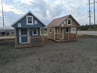 Amish 8x8 Playhouse Sheds