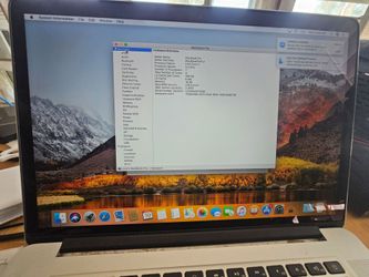 Apple MacBook Pro Intel Core i7 16GB RAM