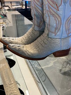 Alligator boots