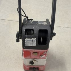 Heavy Duty Shop Vacuum w/ Cart – Power Cord Cut – For Parts or Repair