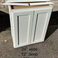 24”x12”x30” White Cabinet - Head Knocker