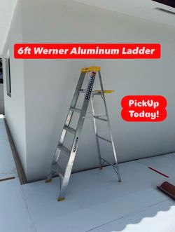 6ft WERNER Aluminum Ladder (Only 1 Available)
