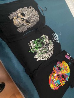 Lot of 3 ¡AY GÜEY! Black T-Shirts size Large