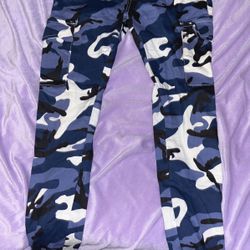 Cargo Camo Pants 