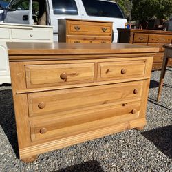 Medium Size Wood Dresser
