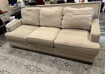 Comfy Couch And Two Oversized Chairs