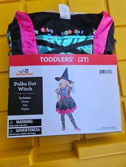 Polka dot with Size 2T costume