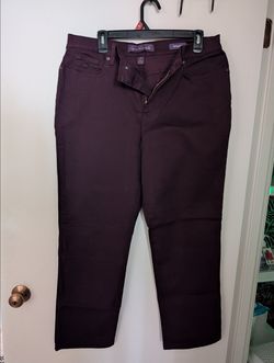 Women Pants Calvin Klein 3 Pairs Jeans Black Dark Blue and Burgundy