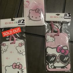Hello Kitty ID Holders $5 each 