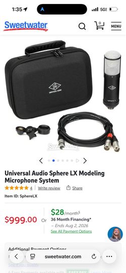 Universal Audio Sphere LX Microphone