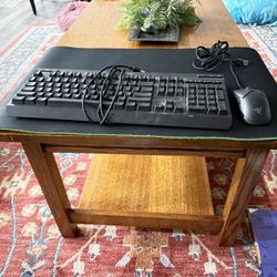Mouse Pad, Keyboard and mouse