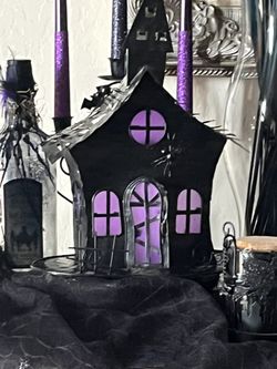 Purple Haze Halloween House Halloween Decoration 