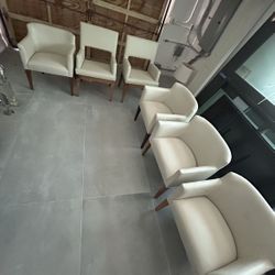 6 Leather Dining Chairs Must Go Today High End 