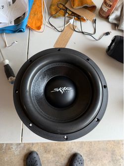 Skar Audio VD-10 D2 10" 800W Max Power Dual 2 Ohm Shallow Mount Car Subwoofer