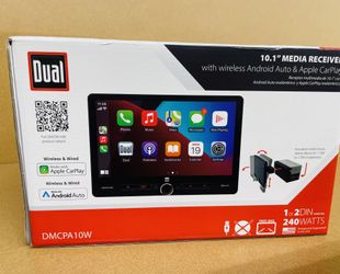 Dual 10.1” Car Stereo Media Player *NEW!