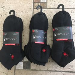 NWT Spyder Men’s Low Cut Socks 15 Pairs