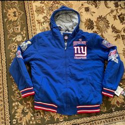 New York Giants Heavy Zip-Up Hoodie