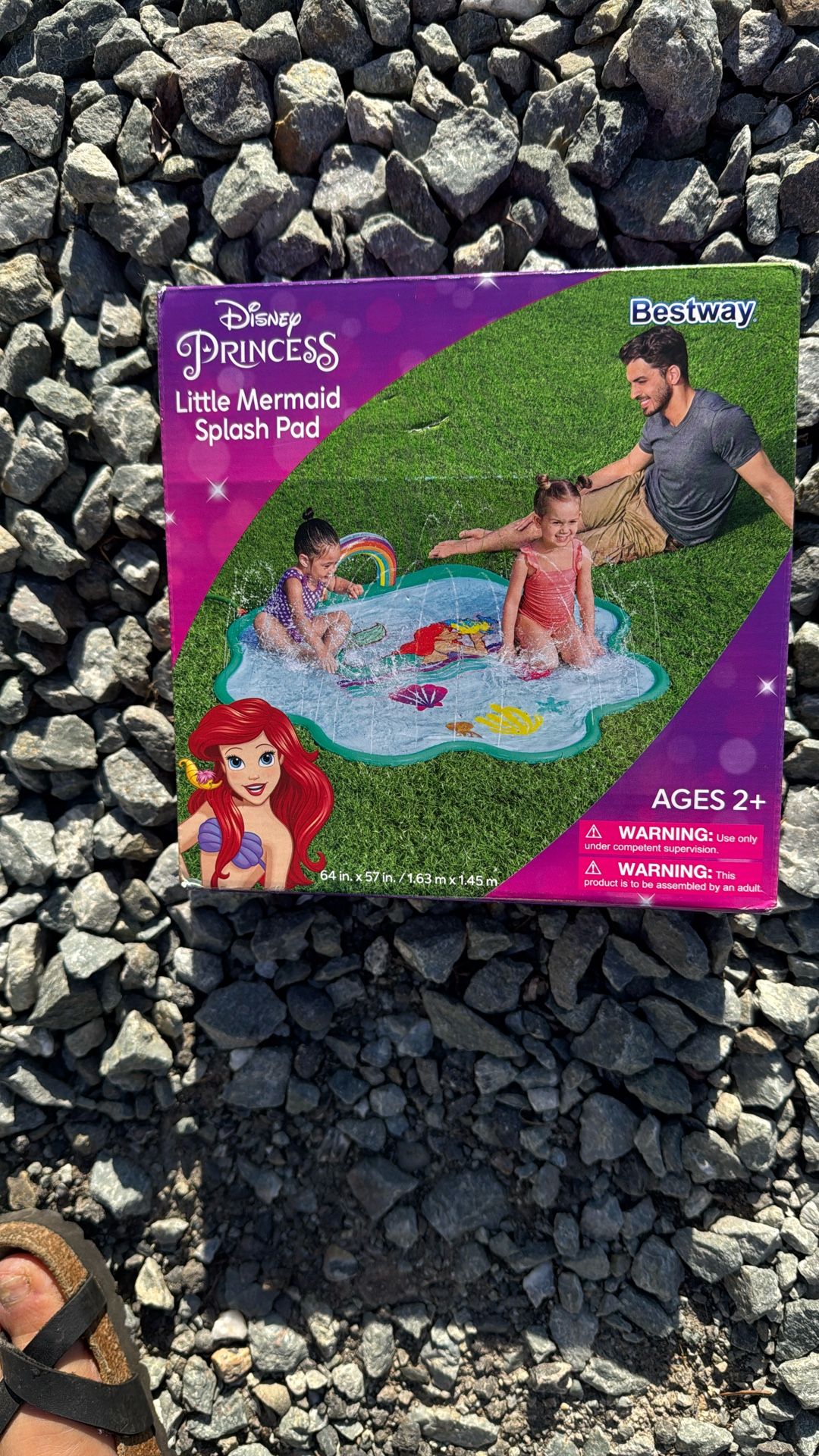 Disney Princess Little Mermaid Splash Pad