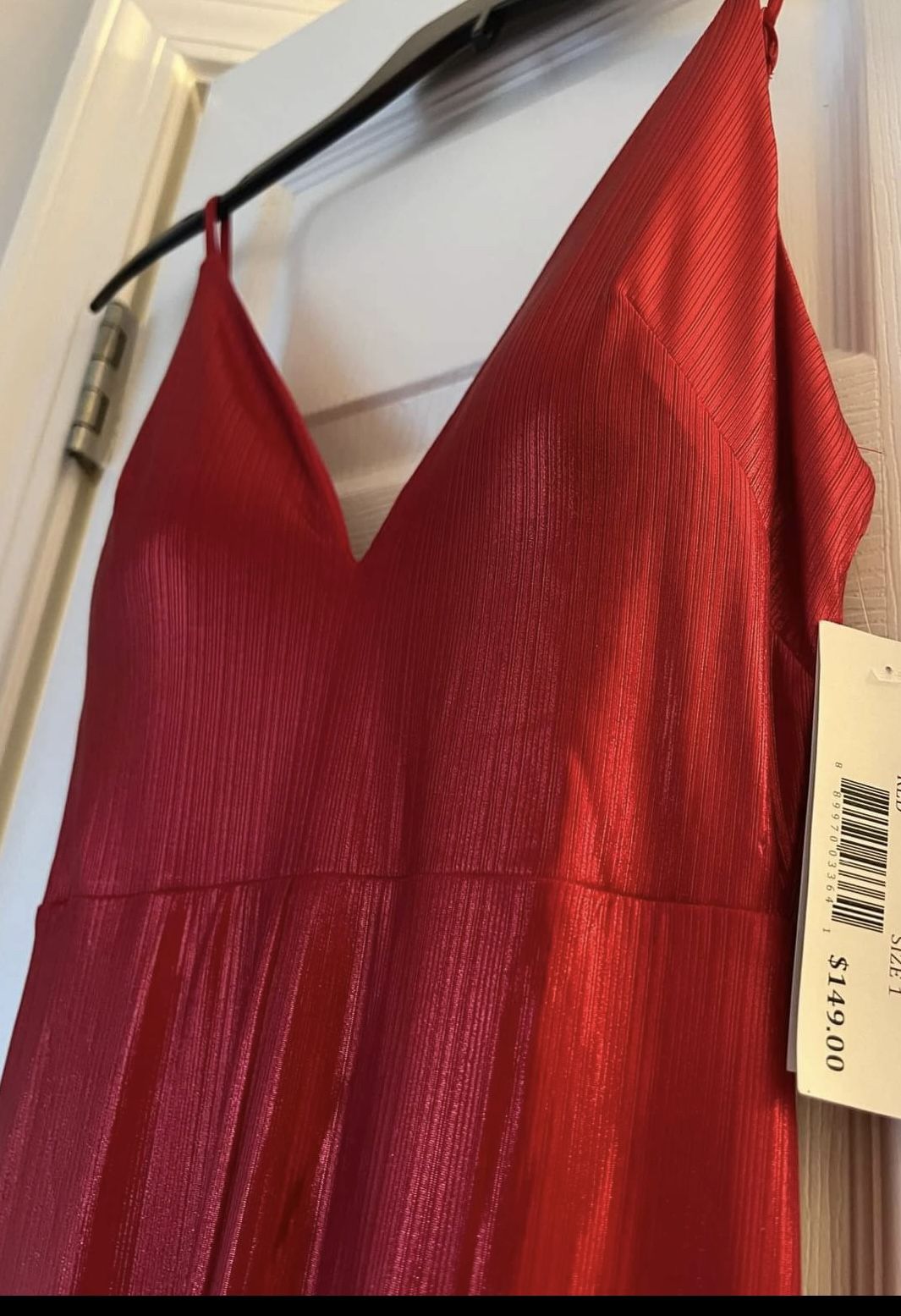 Sleek red Prom Dress