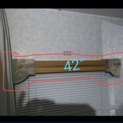 4 RV trailer furniture wood curtains