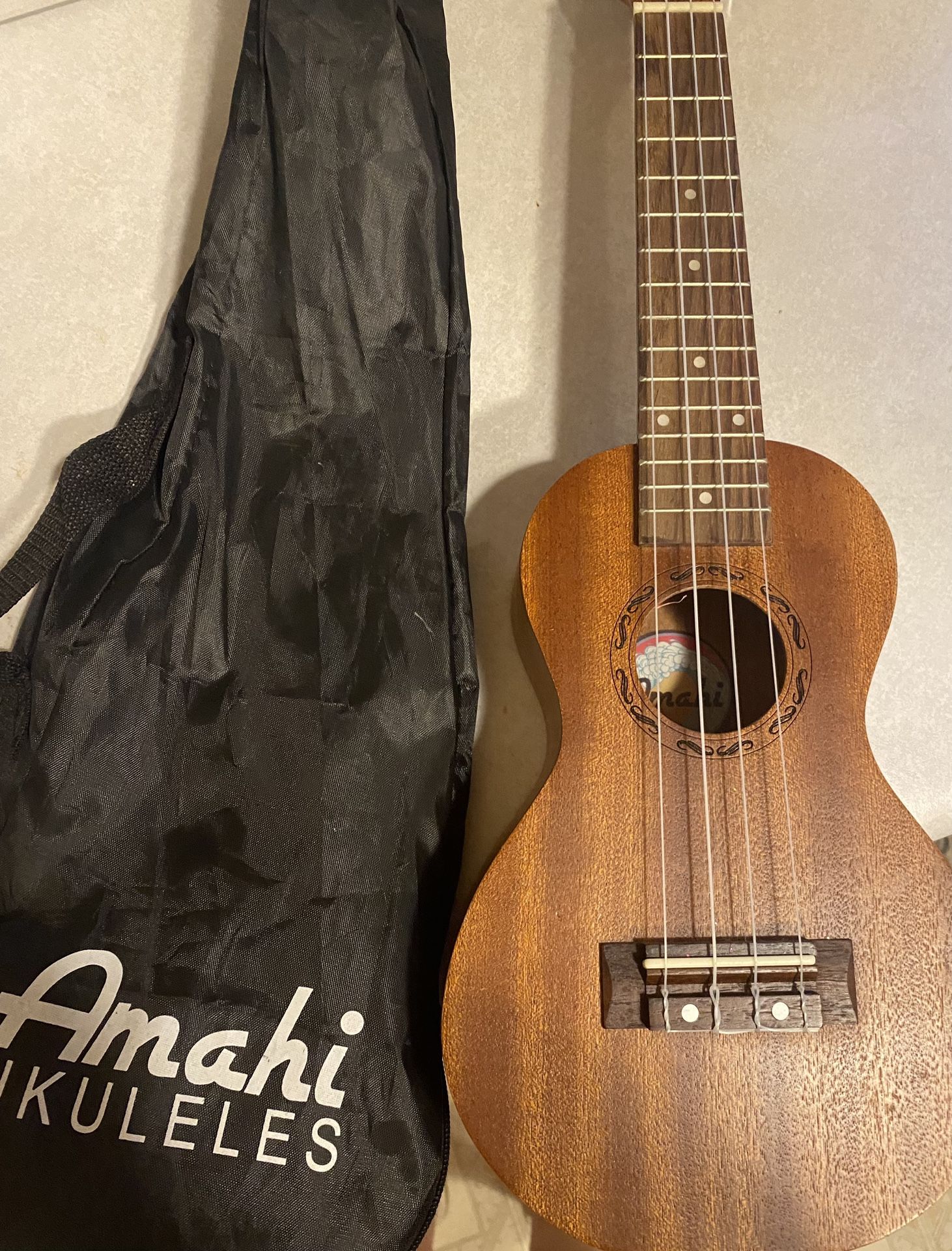 Brand new Amahi Mahogany Ukulele Bought In Hawaii