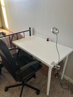 Study table and study chair
