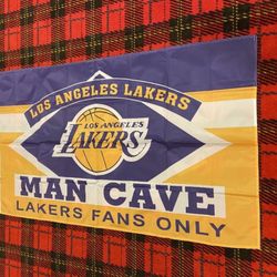Brand New Los Angeles Lakers Flag 