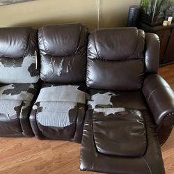 3 Seater Recliner Sofa Free