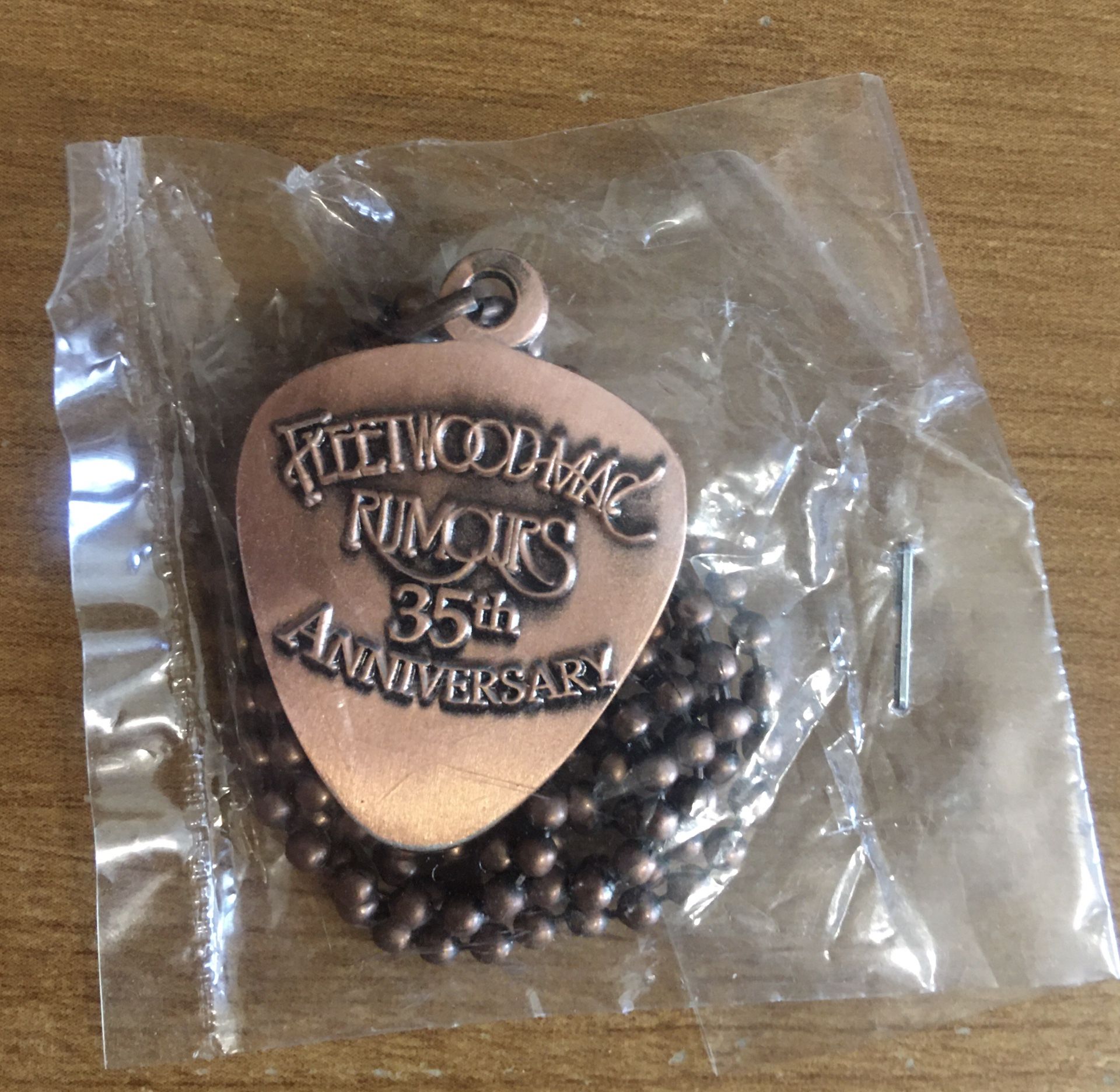 Fleetwood Mac Rumours 35th Anniversary Necklace