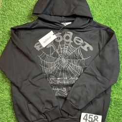 Black spider hoodie