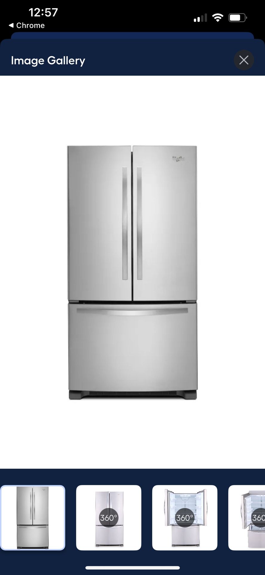 Whirlpool French Door Refrigerator