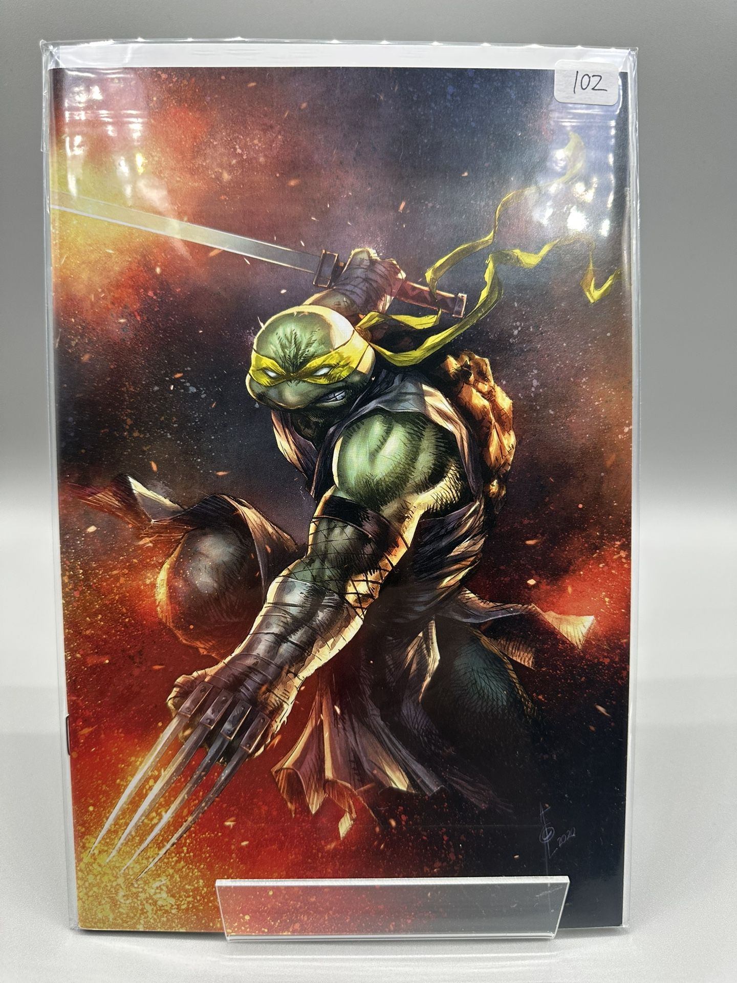 Teenage Mutant Ninja Turtles: Jennika #2 Alan Quah Virgin Variant 2020 IDW