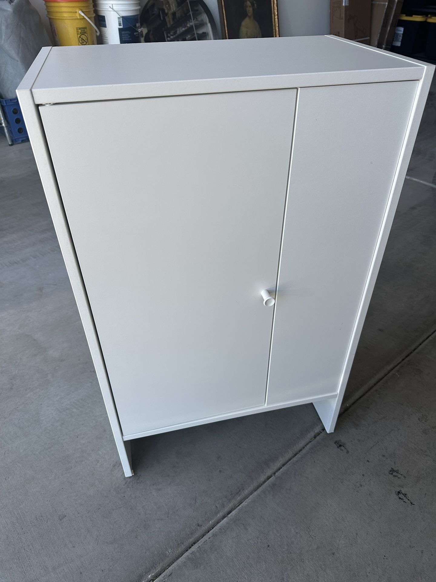 White Storage Cabinet