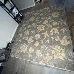 Peshawar-style Pakistani Rug. 8x10. Hand Knotted, Wool