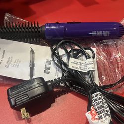 Hot Shot Tools pro artist, hot air styling brush, style curl 1 1/2” Purple
